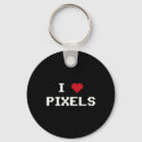 Search for pixel heart keychains Geek