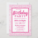 Search for happy 13th birthday invitations Pink