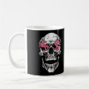 Search for dark skull mugs Gothic style
