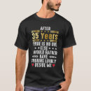 Search for 35th wedding anniversary tshirts Wife