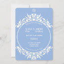 Recherche de filigrane invitations Bleu