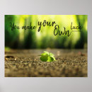 Recherche de good luck posters Green