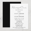 Search for black tie dinner party invitations Simple