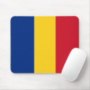 Recherche de la roumanie tapis souris Drapeau