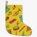 Search for musical instrument christmas stockings Background