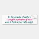Search for beauty bumper stickers Spirituality