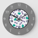 Search for dog paw clocks Pets