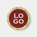 Recherche de cadre rouge magnets Logo commercial