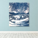 Recherche de paysage de neige art Arbres