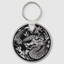 Search for black dragon keychains Chinese