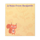 Search for squirrel notepads Cute