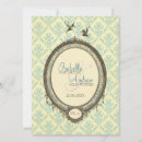 Search for damask 7x5 invitations Blue