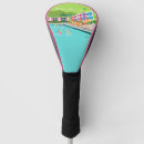 Search for palm tree golf head covers Vintage