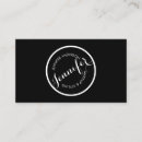 Recherche de timbre cartes visite Logo