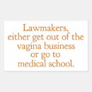 Search for funny political stickers Pro choice
