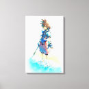 Search for kingdom hearts canvas prints Watercolor