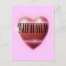Search for keyboard postcards Pianist