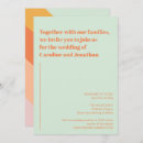 Search for stripe wedding invitations Simple
