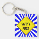 Search for safety keychains Warning