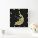 Recherche de paons horloges Chic