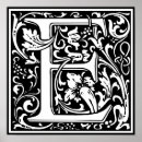 Search for alphabet e posters Floral