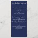 Search for blue menus Reception
