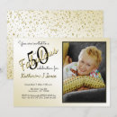Search for fun 50th birthday invitations Fiftieth