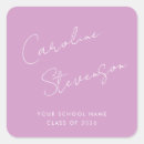 Search for graduation name stickers Elegant