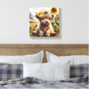Search for highland cow canvas prints Cute
