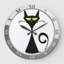 Search for black cat clocks Numbers
