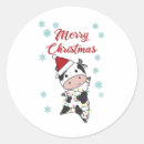 Search for christmas cows stickers Snowflakes
