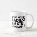 Search for single ladies mugs Humour