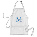 Search for navy blue monogram aprons Monogrammed