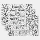 Search for paws wrapping paper Background