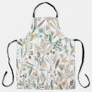 Search for autumn flowers aprons Seamless