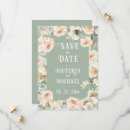 Recherche de sage green save the dates Floral
