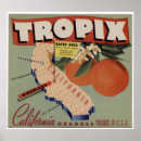 Search for vintage fruit crate labels posters Classic