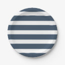 Search for navy blue paper plates Stripes
