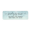 Search for modern blue return address labels Glitter