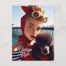 Recherche de de caniche cartes postales Noir