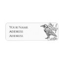 Search for ravens return address labels Black