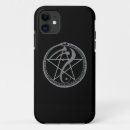 Search for pentacles iphone cases Black