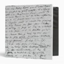 Search for autograph binders Lettre