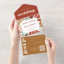 Search for retro rsvp wedding invitations Qr code