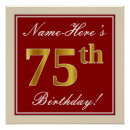 Search for 75 years posters Seventy fifth birthday