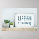 Search for words on life posters Rustic