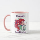 Search for watercolor mermaid mugs Princess