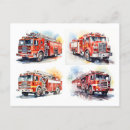 Search for first responder postcards Fireman