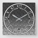 Recherche de noir et blanc horloges Gris