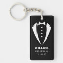 Search for tuxedo rectangular keychains For him